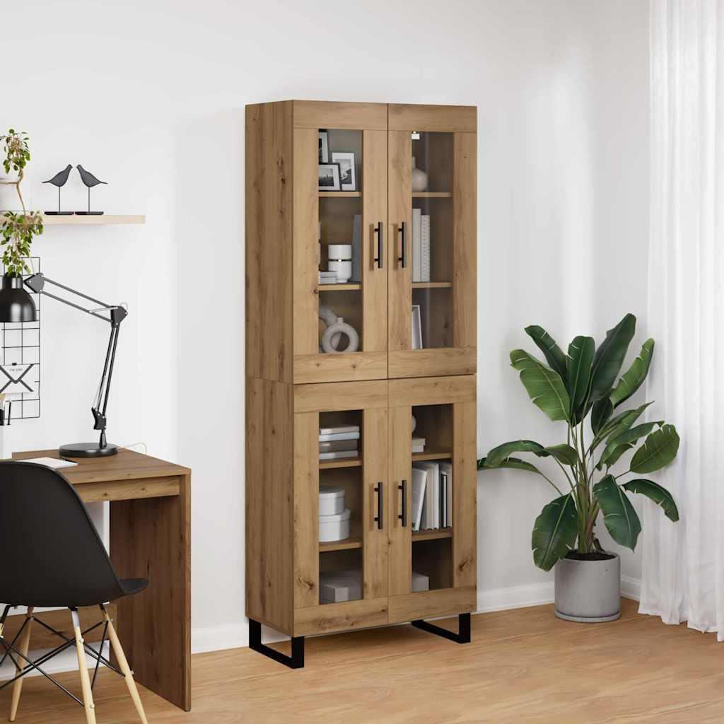 Aukštas spintelė 2 pcs Amatininkų ąžuolas
