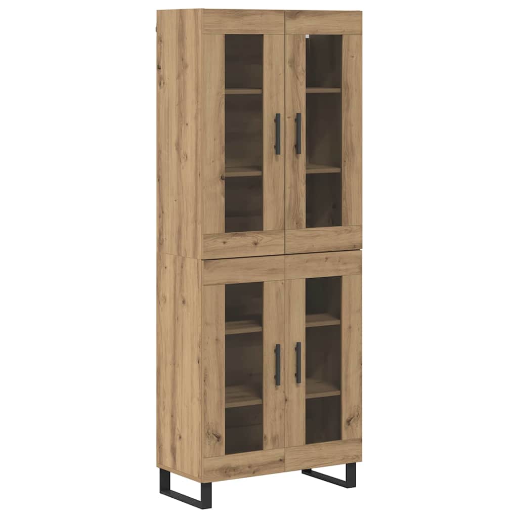 Aukštas spintelė 2 pcs Amatininkų ąžuolas