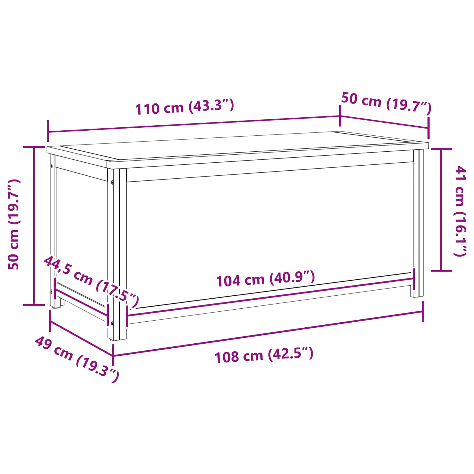 Saugojimo dėžė Paprastas