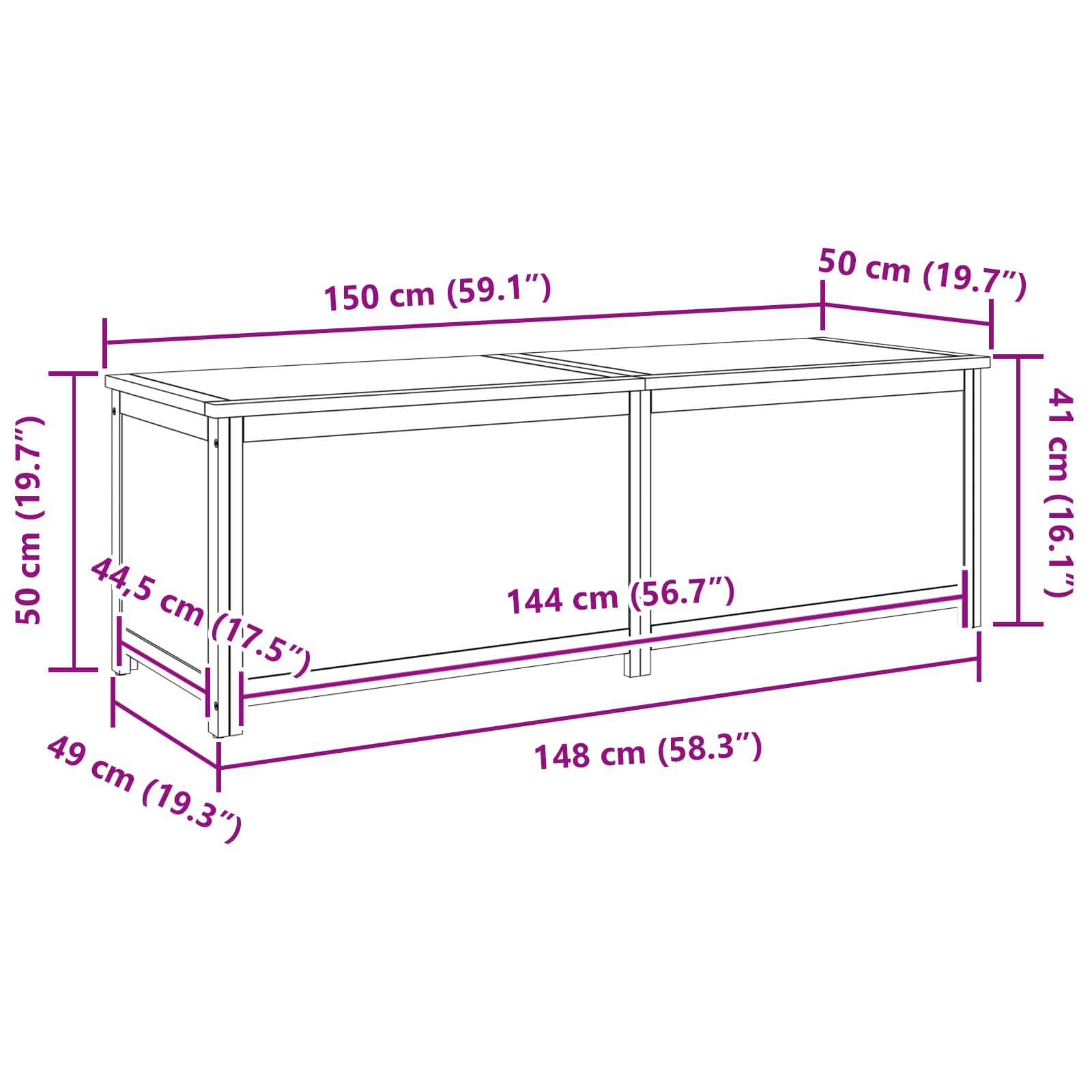 Saugojimo dėžė Paprastas