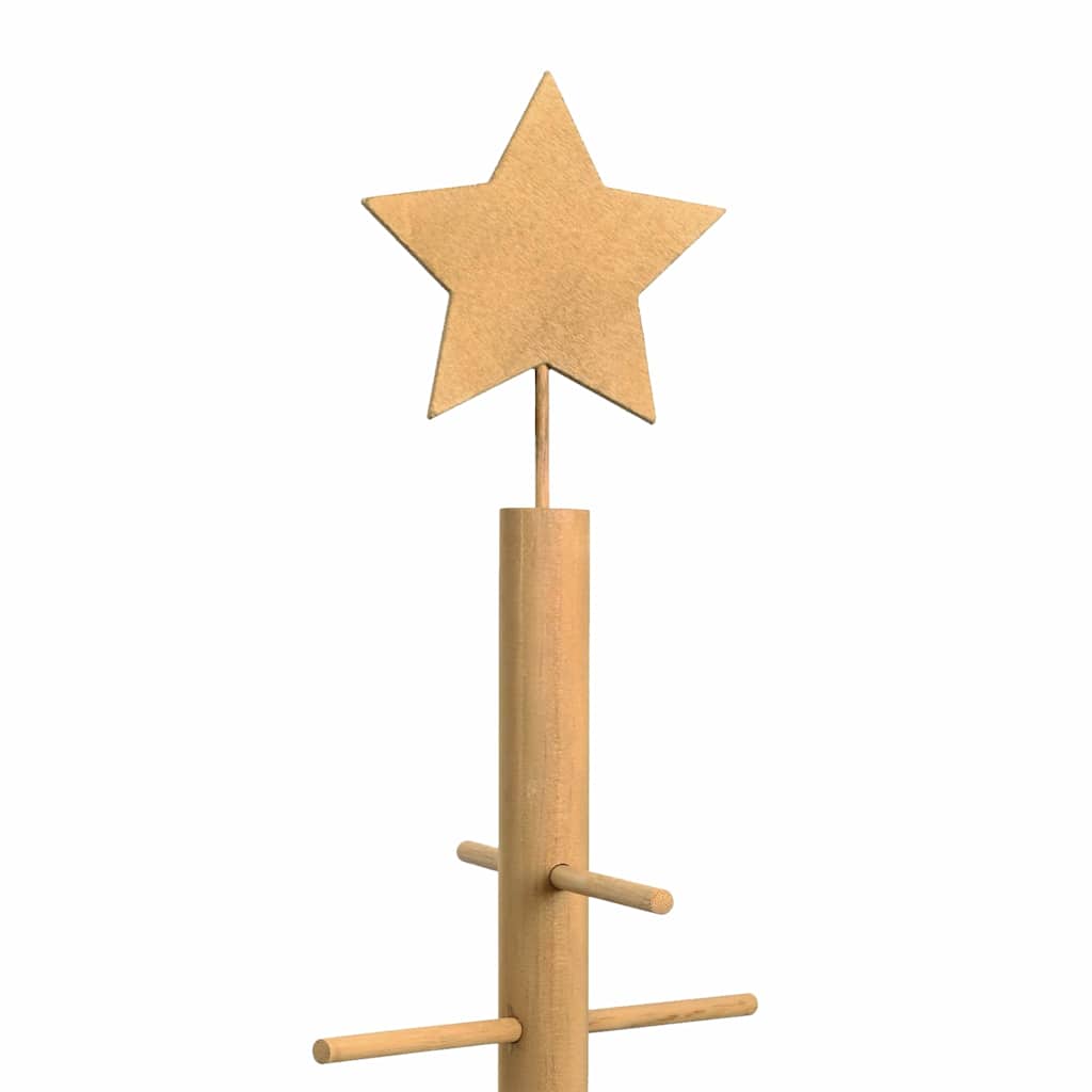 Medinė Kalėdų eglutė Ruda 125 cm Bambukas