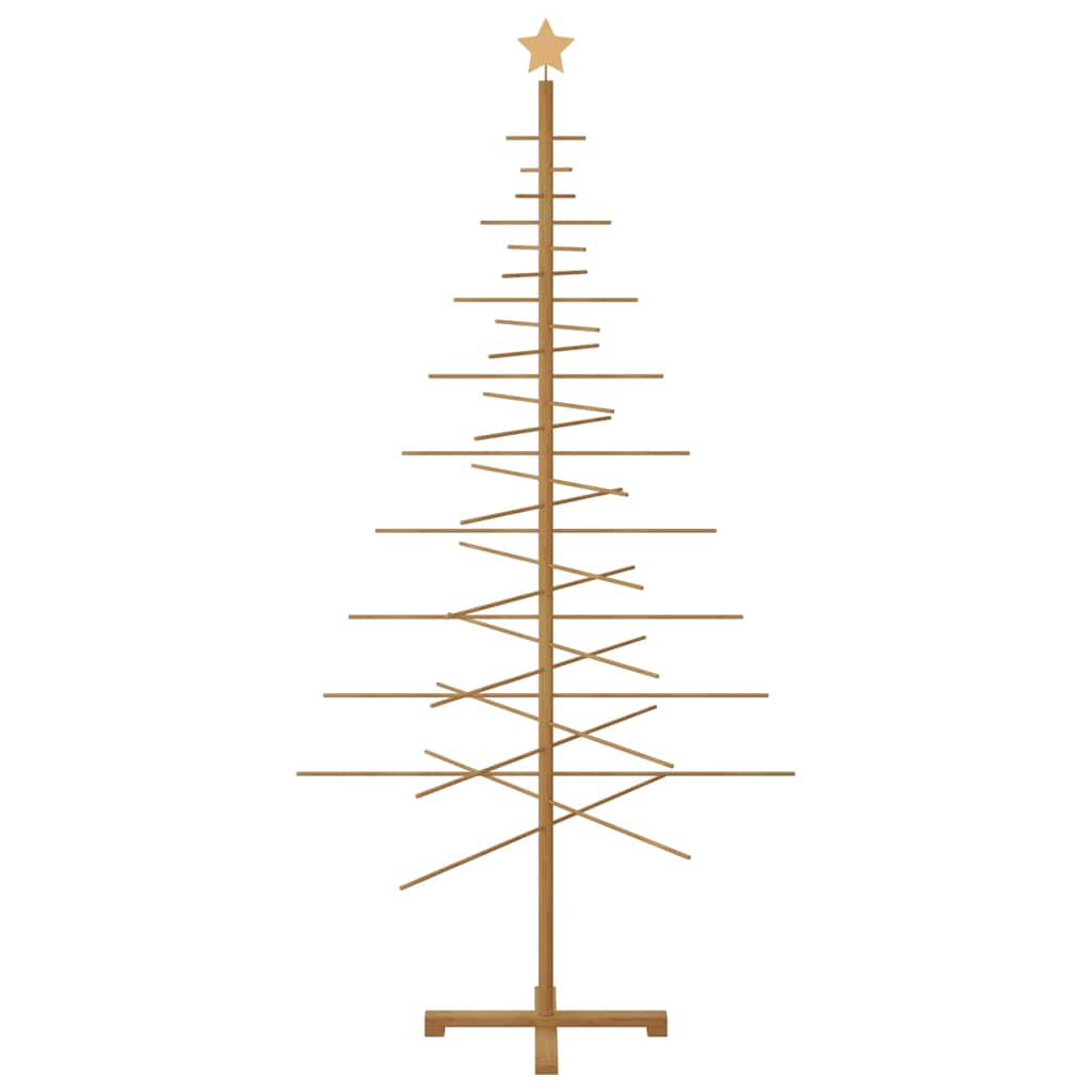 Medinė STAR POLAR, Kalėdų eglutė stovu Ruda 210 cm. bambukas