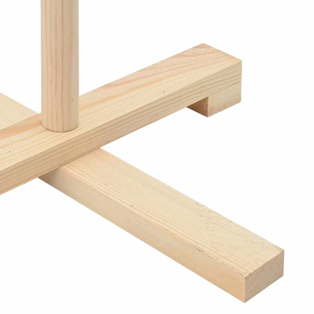 Medinė STAR POLAR, Kalėdų eglutė stovu Natūrali 180 cm. Pušies masyvas