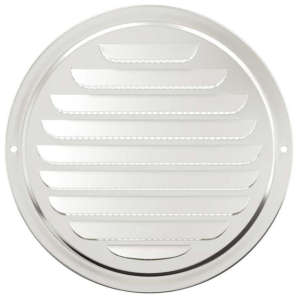 Oro ventiliacijos dangčiai 4 pcs Sidabro 200 mm
