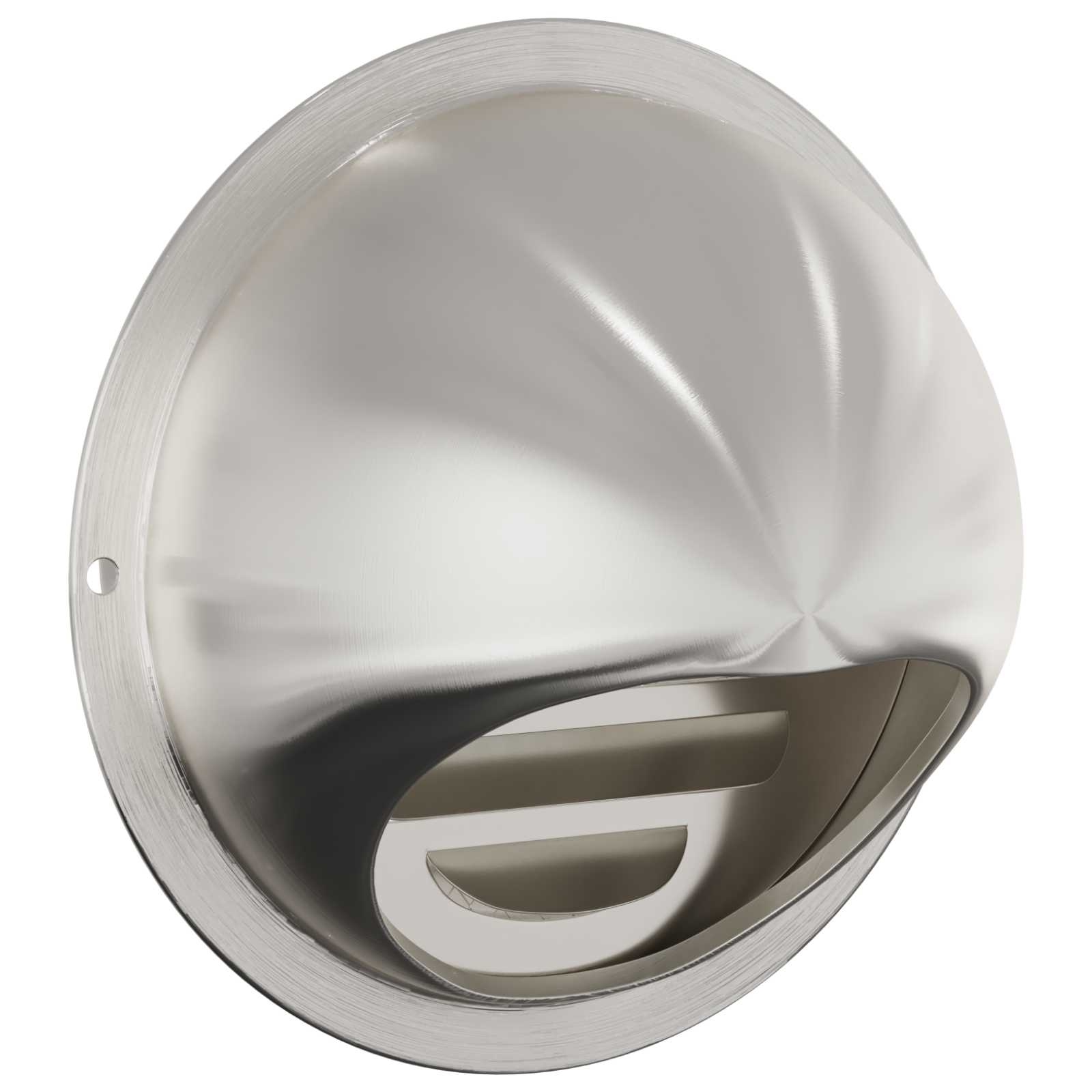 Gaisa ventilācijas restes 8 gab Sudraba 80 mm
