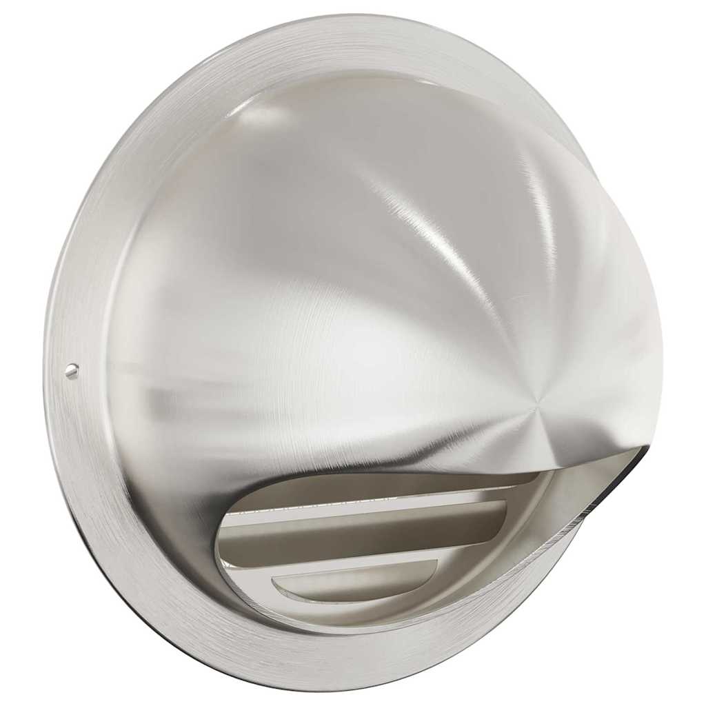 Ventilācijas atveru vāki 8 gab. Sudraba 150 mm