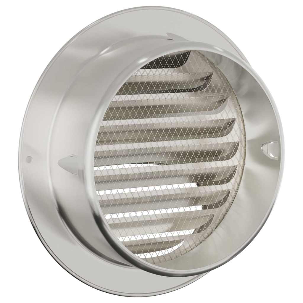 Ventilācijas atveru vāki 8 gab. Sudraba 150 mm