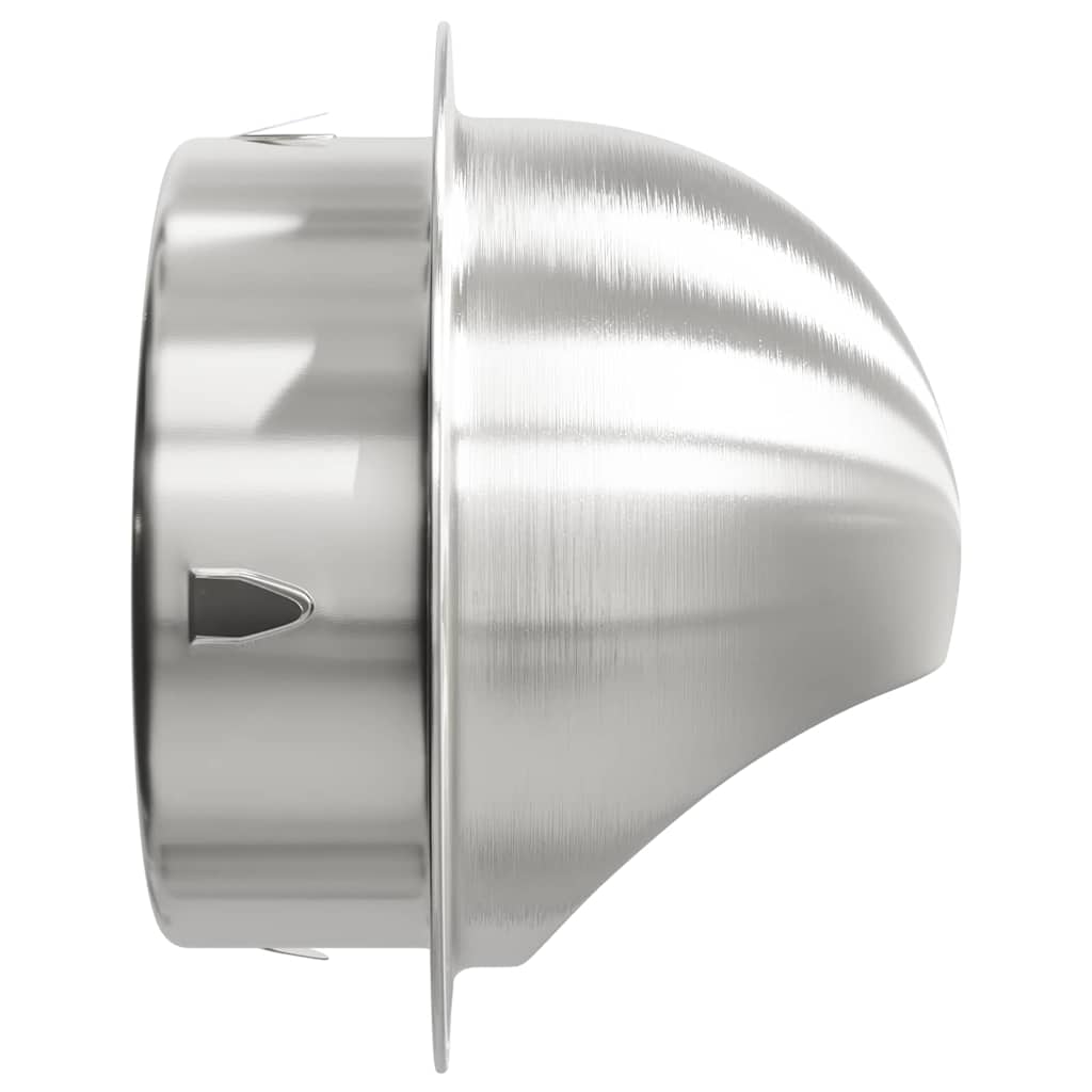 Ventilācijas atveru vāki 8 gab. Sudraba 150 mm