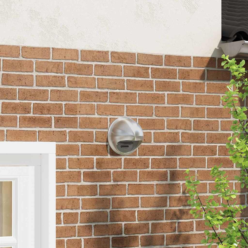 Oro ventiliacijos dangčiai 8 pcs Sidabro 200 mm