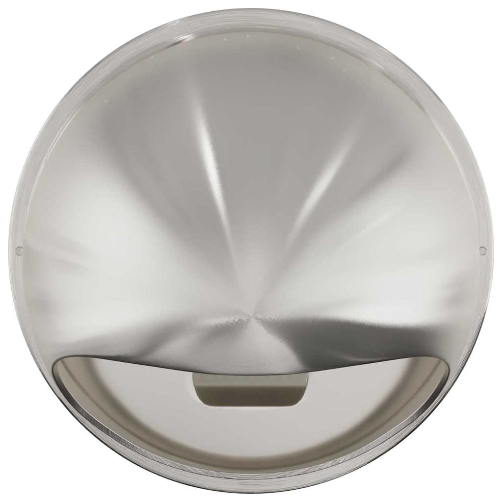 Oro ventiliacijos dangčiai 8 pcs Sidabro 200 mm
