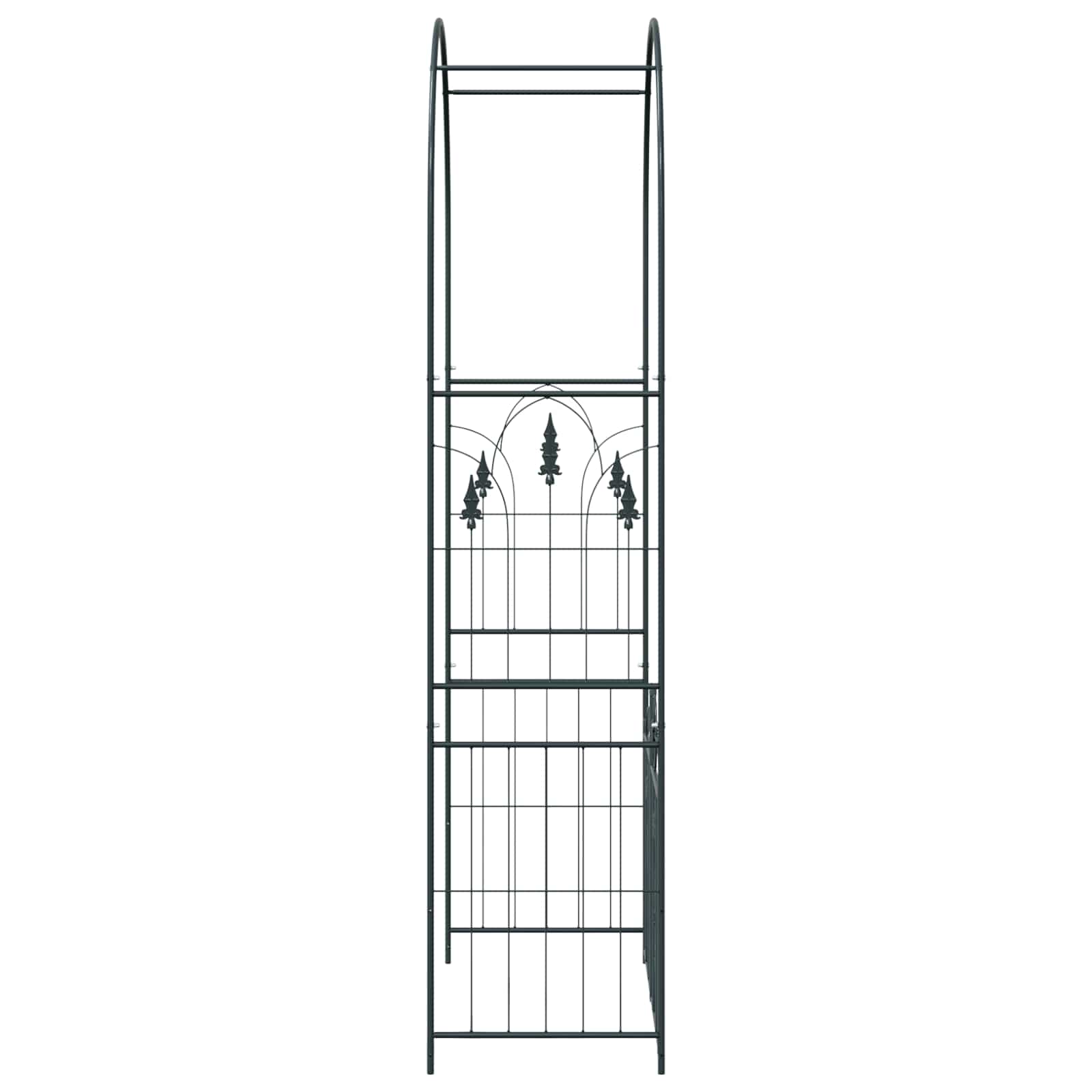 Sodo arka Paprastas Juoda 102 x 50 x 218 cm
