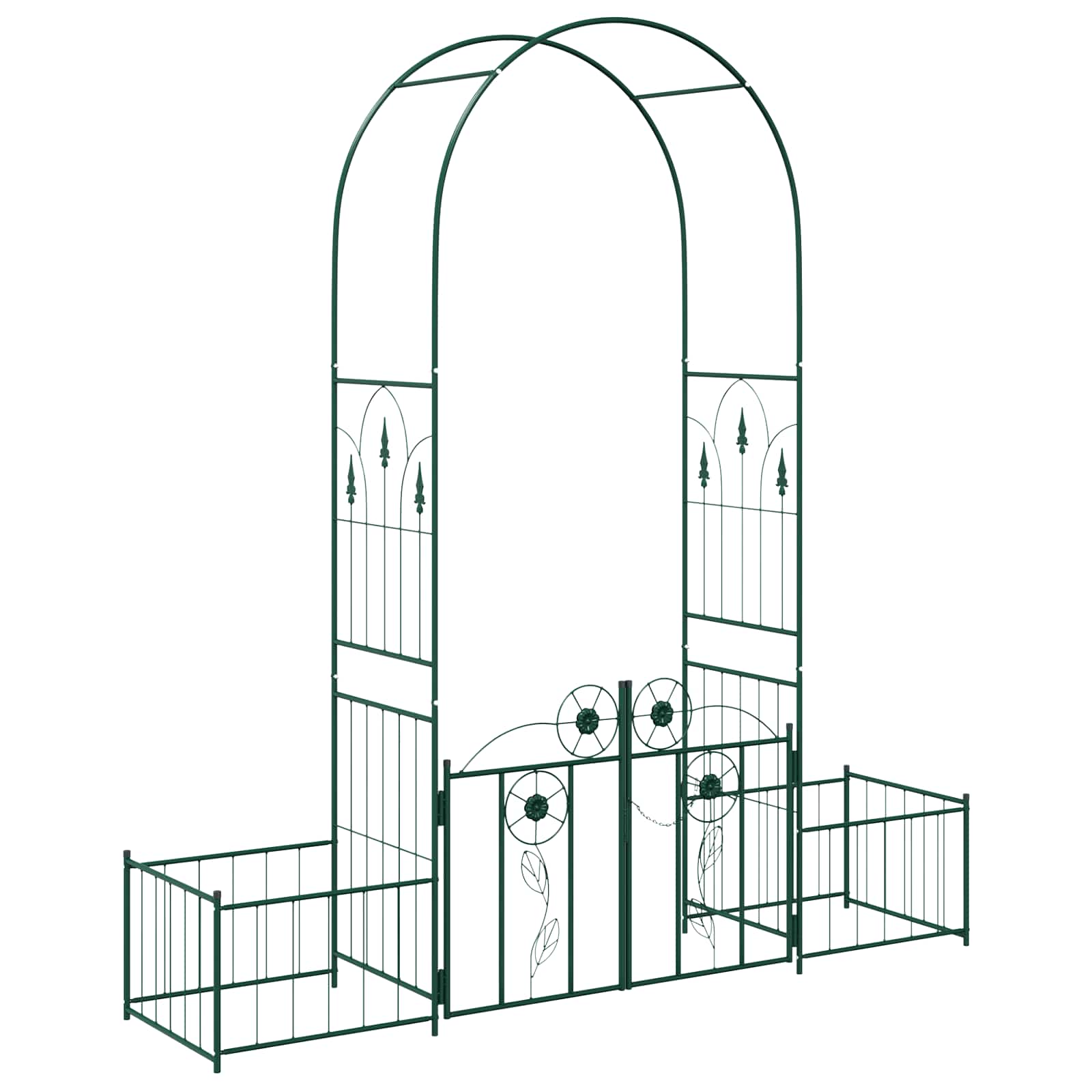 Garden Arch Simple Green 203 x 50 x 218 cm