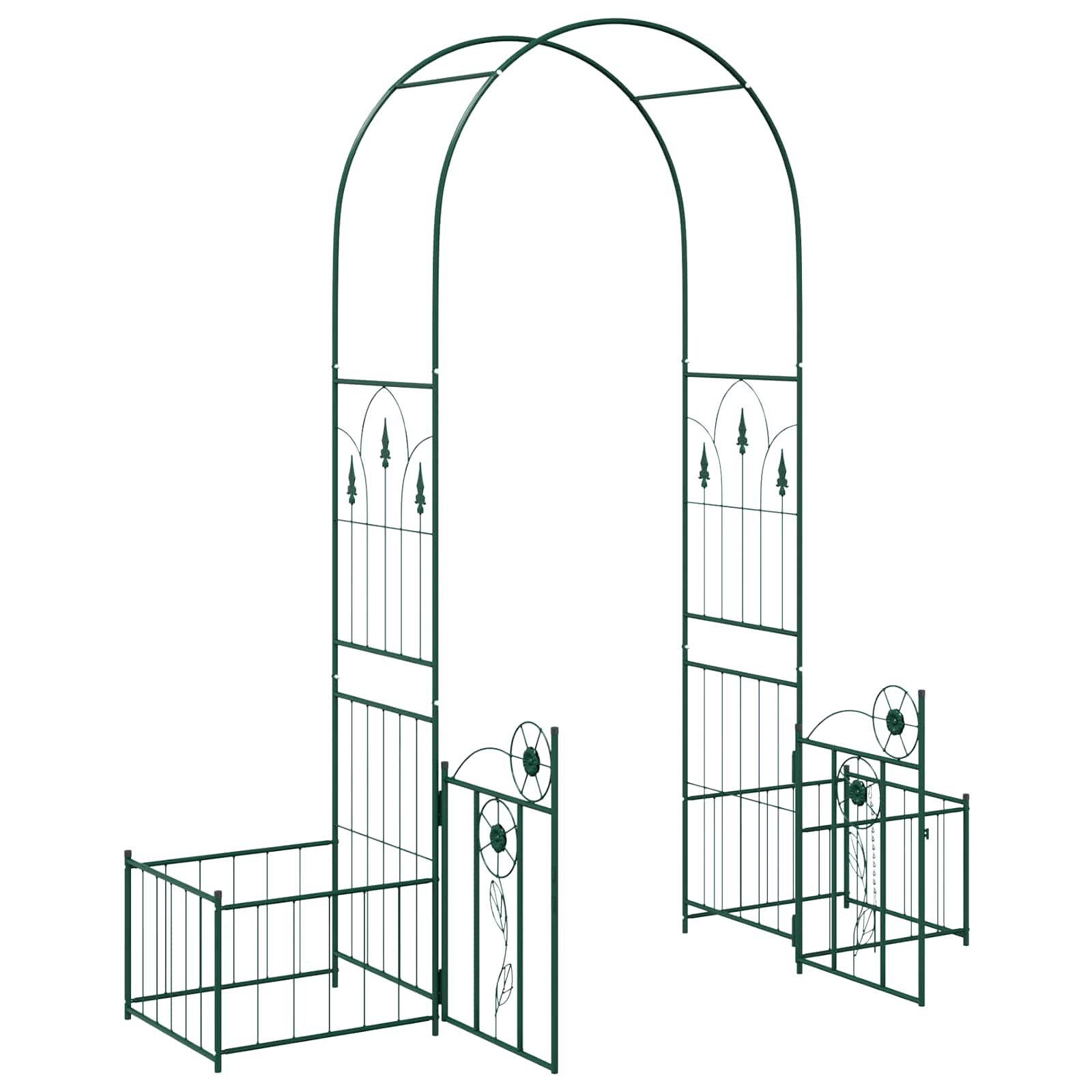 Garden Arch Simple Green 203 x 50 x 218 cm