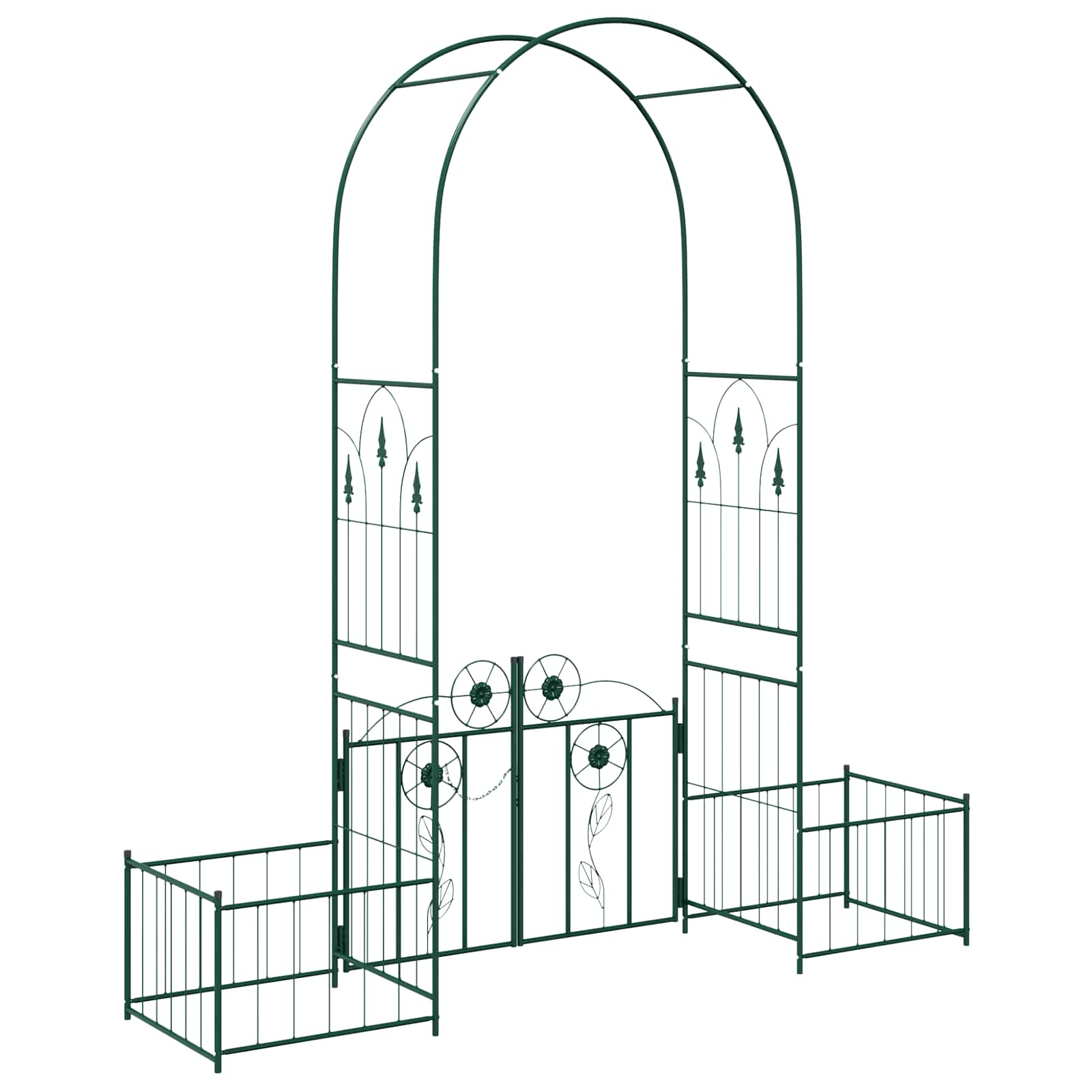 Garden Arch Simple Green 203 x 50 x 218 cm