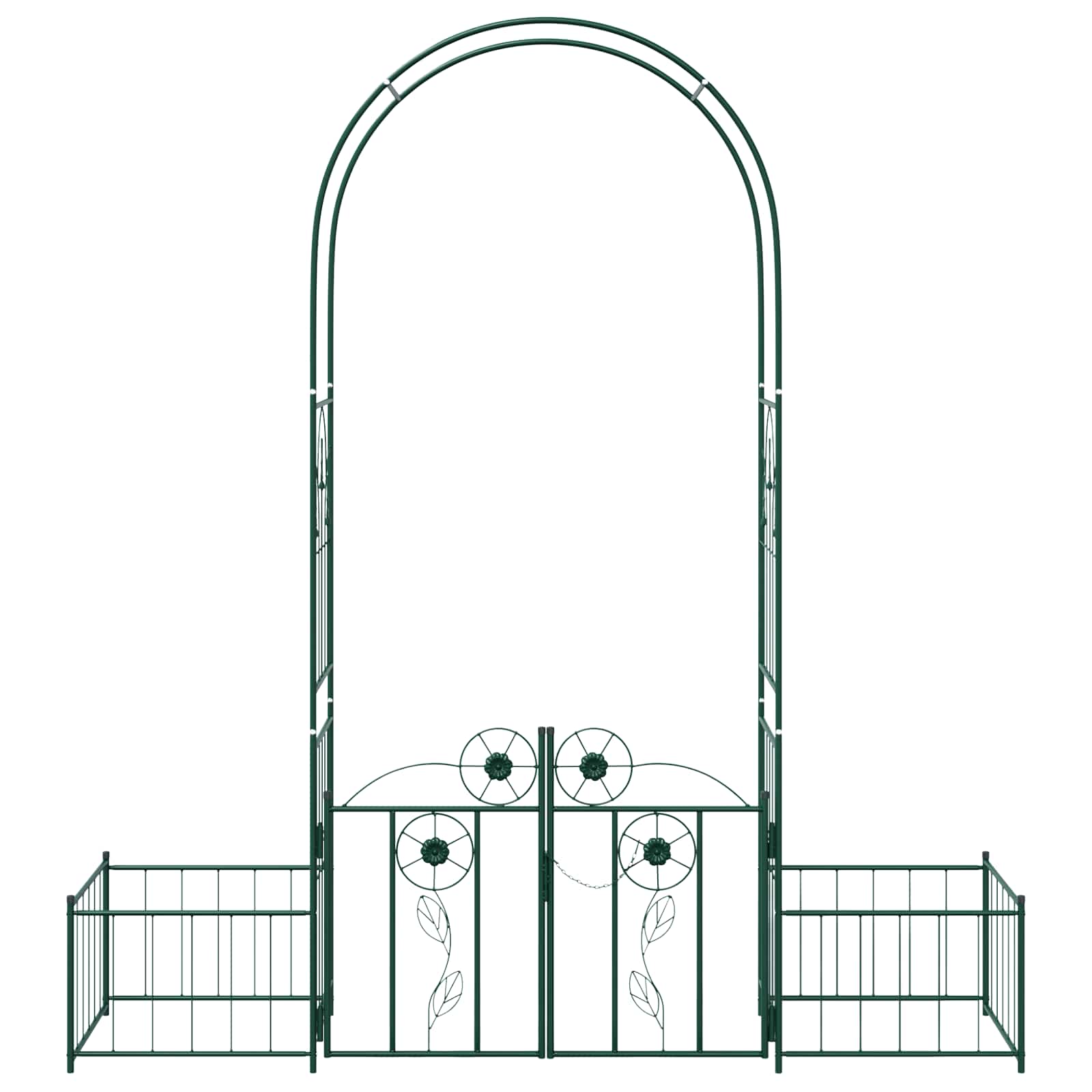 Garden Arch Simple Green 203 x 50 x 218 cm