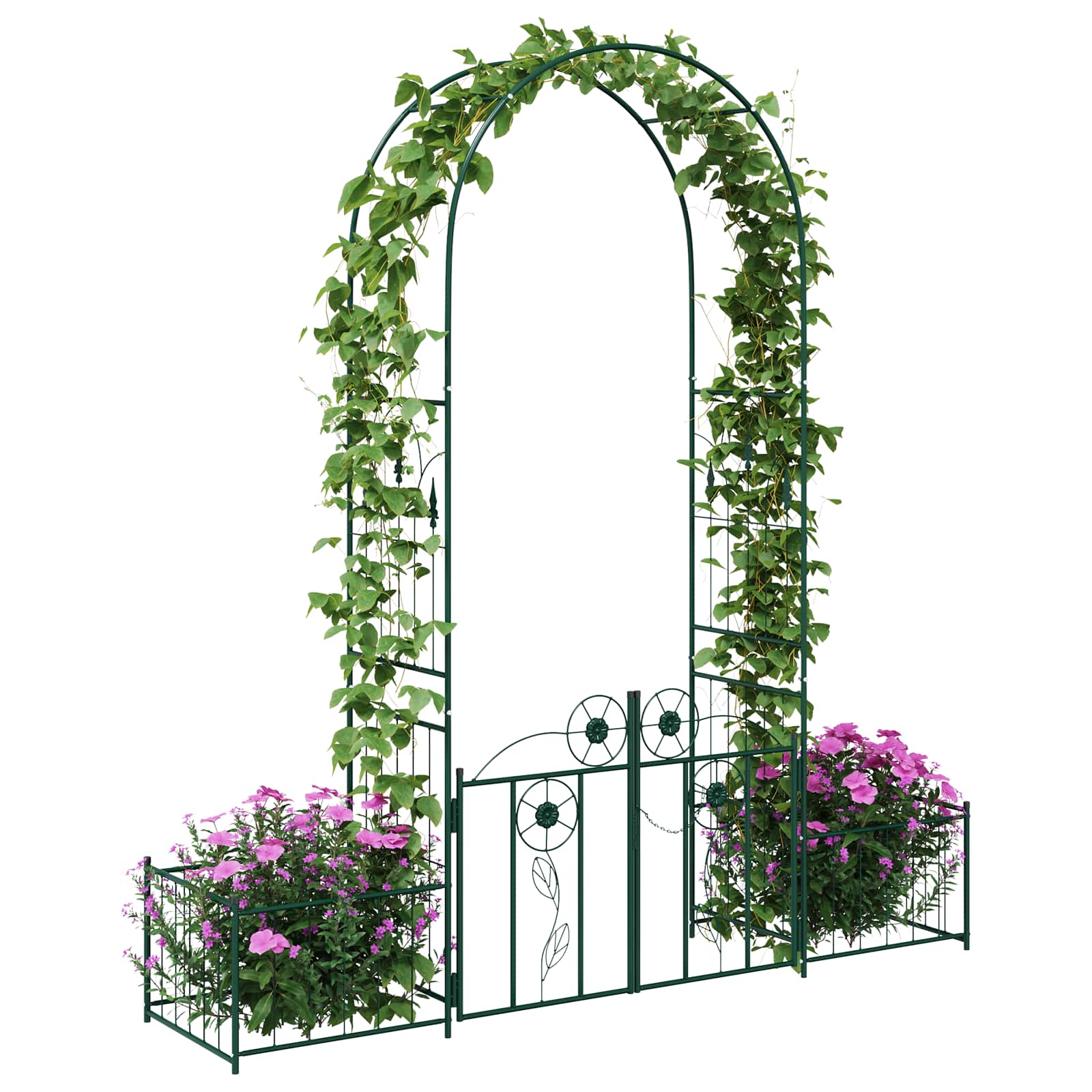 Garden Arch Simple Green 203 x 50 x 218 cm