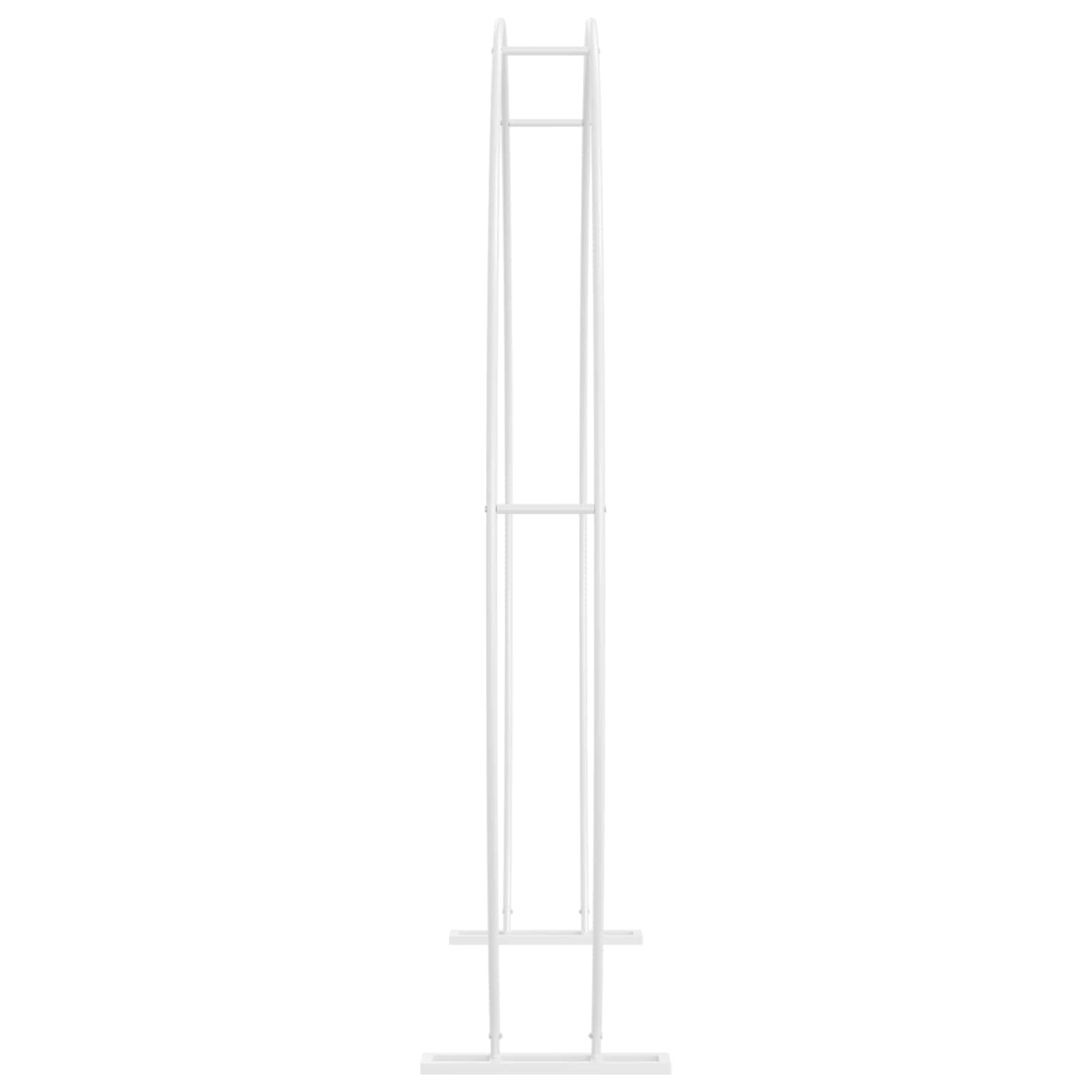 Vestuvinis Arklys Balta 223 x 45 x 201 cm Plienas