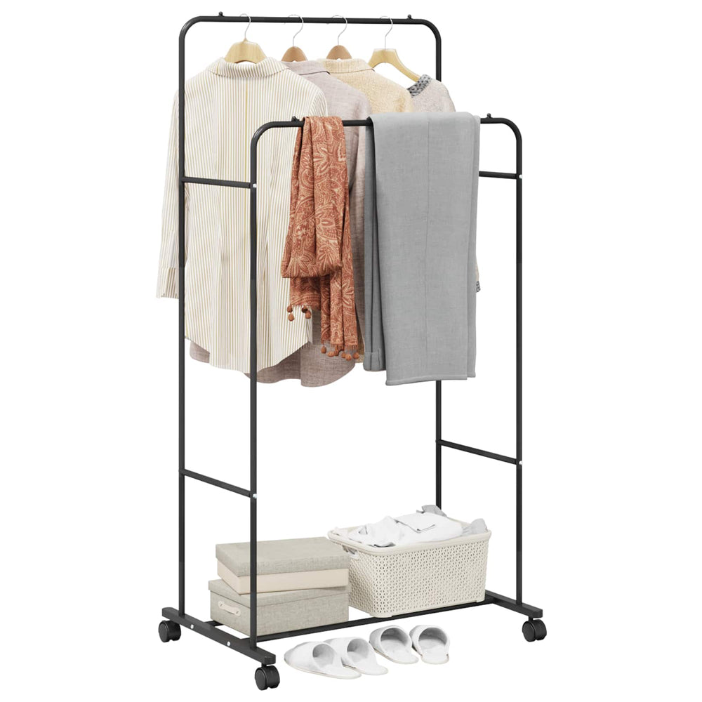 Clothes Rack Simple Black