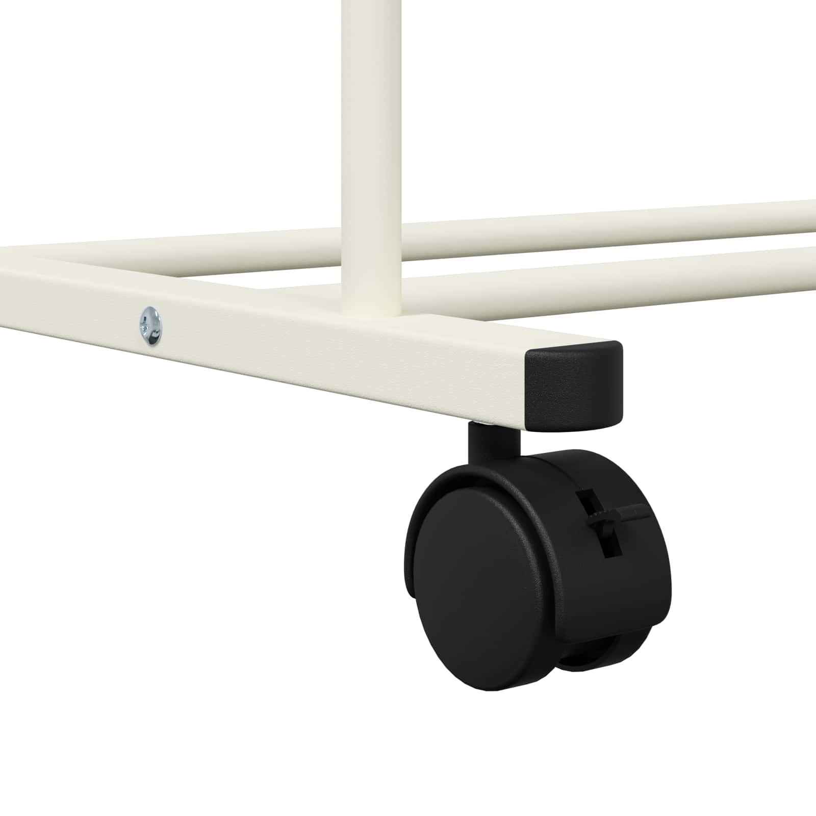 Drabužių stovas Paprastas Balta