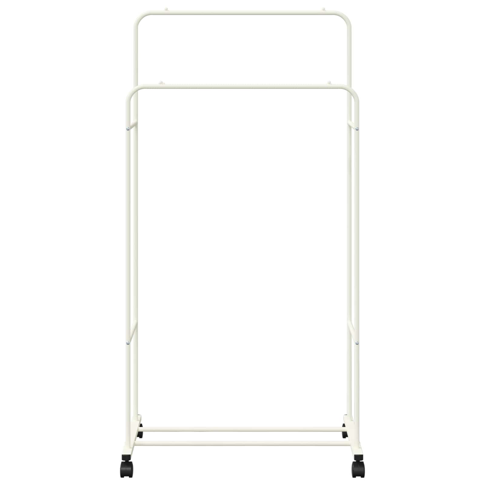 Drabužių stovas Paprastas Balta