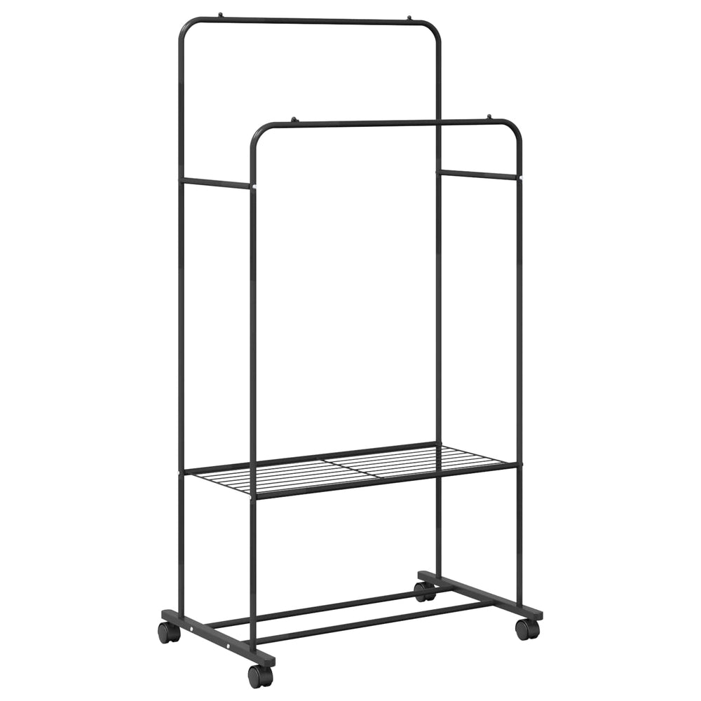Clothes Rack Simple Black