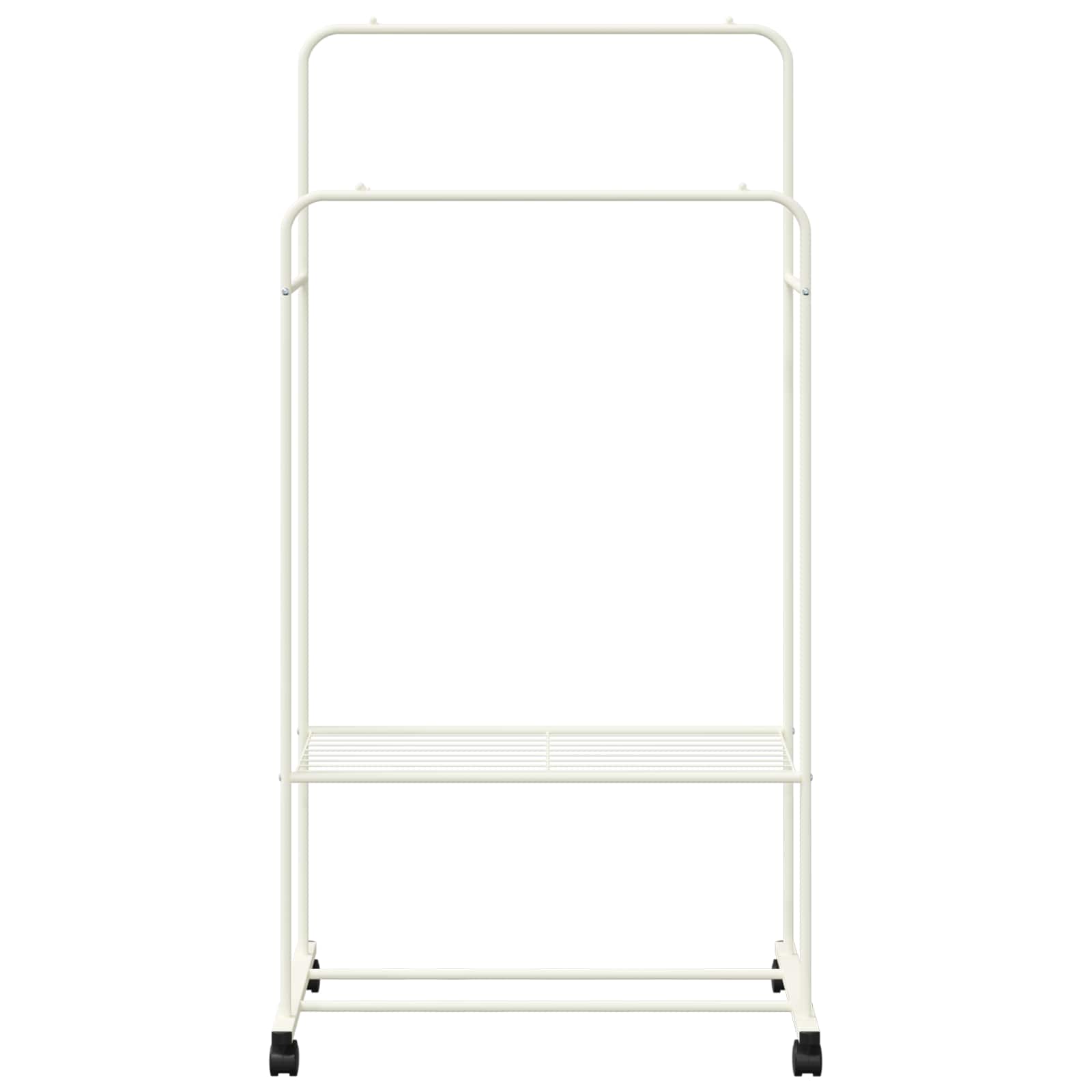 Drabužių stovas Paprastas Balta