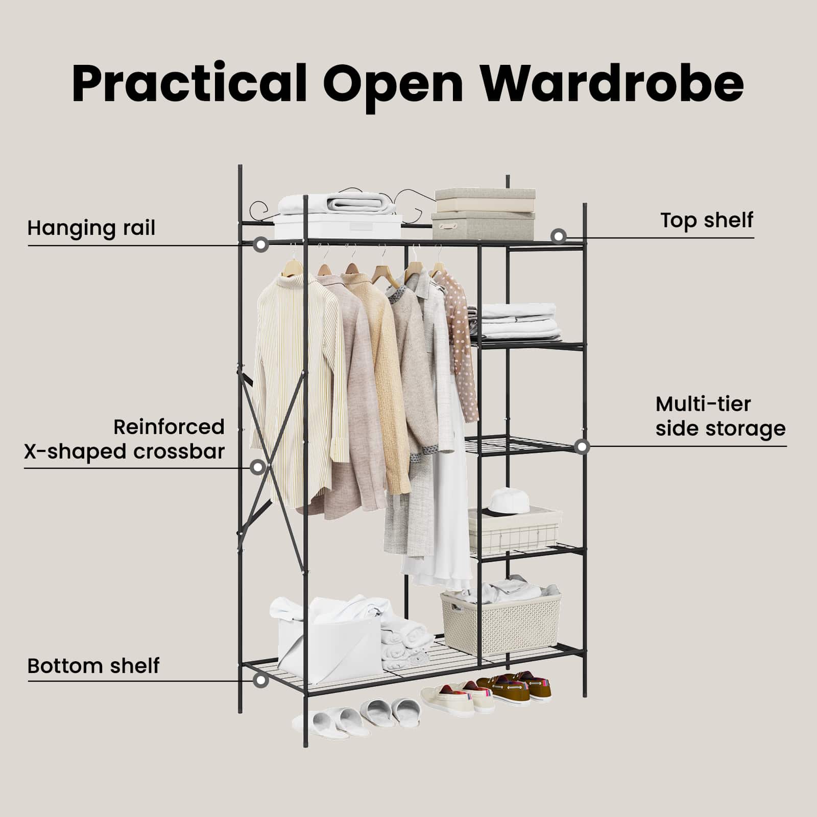 Open Wardrobe Simple