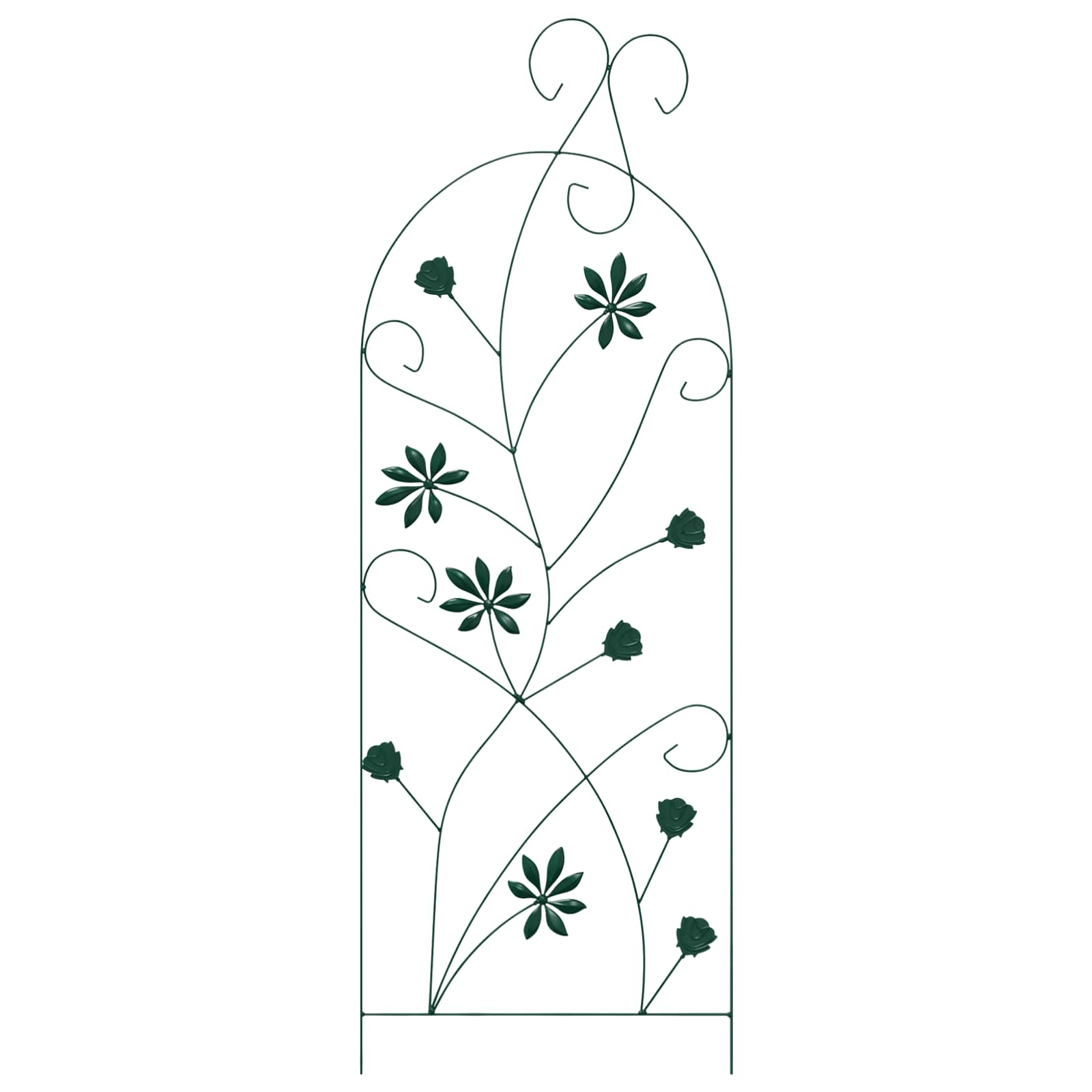 Sodo tvora 3 pcs Žalia 112 x 39,5 cm Plienas