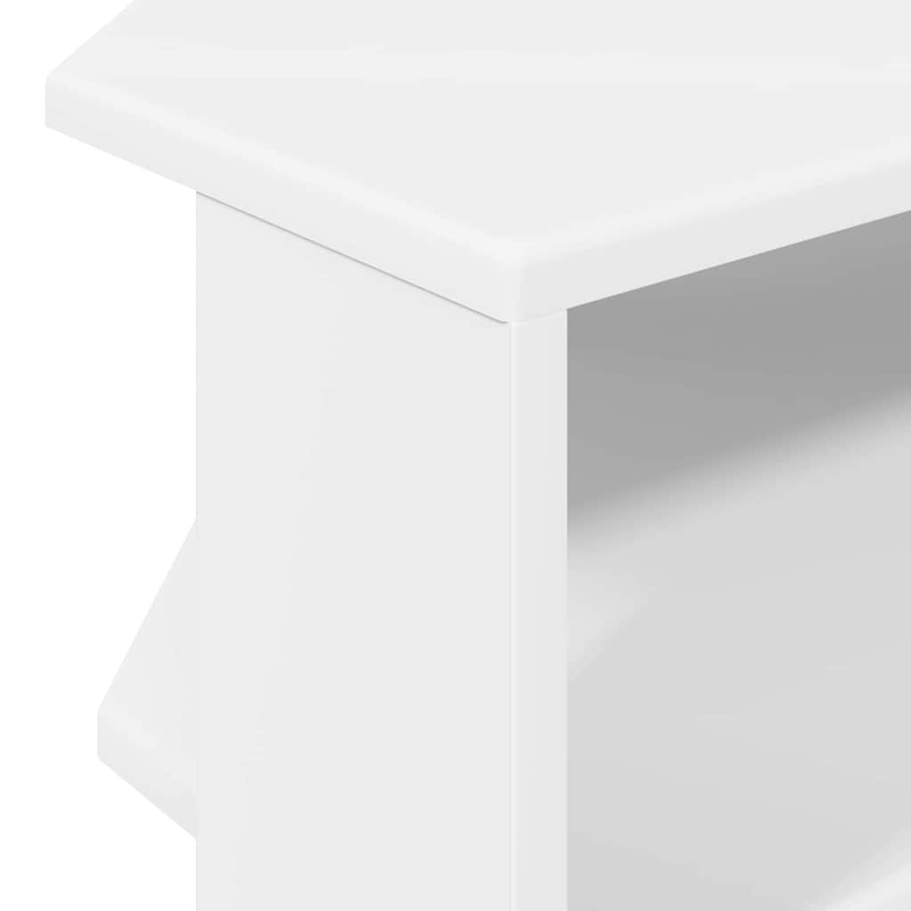 KampinėTVspintelė Balta 102x40,5x45cm Apdirbta mediena