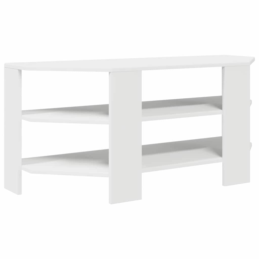 KampinėTVspintelė Balta 102x40,5x45cm Apdirbta mediena