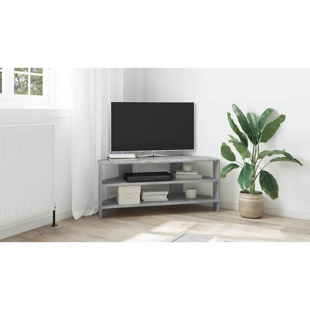 KampinėTVspintelė Betono pilka 102x40,5x45cm Apdirbta mediena