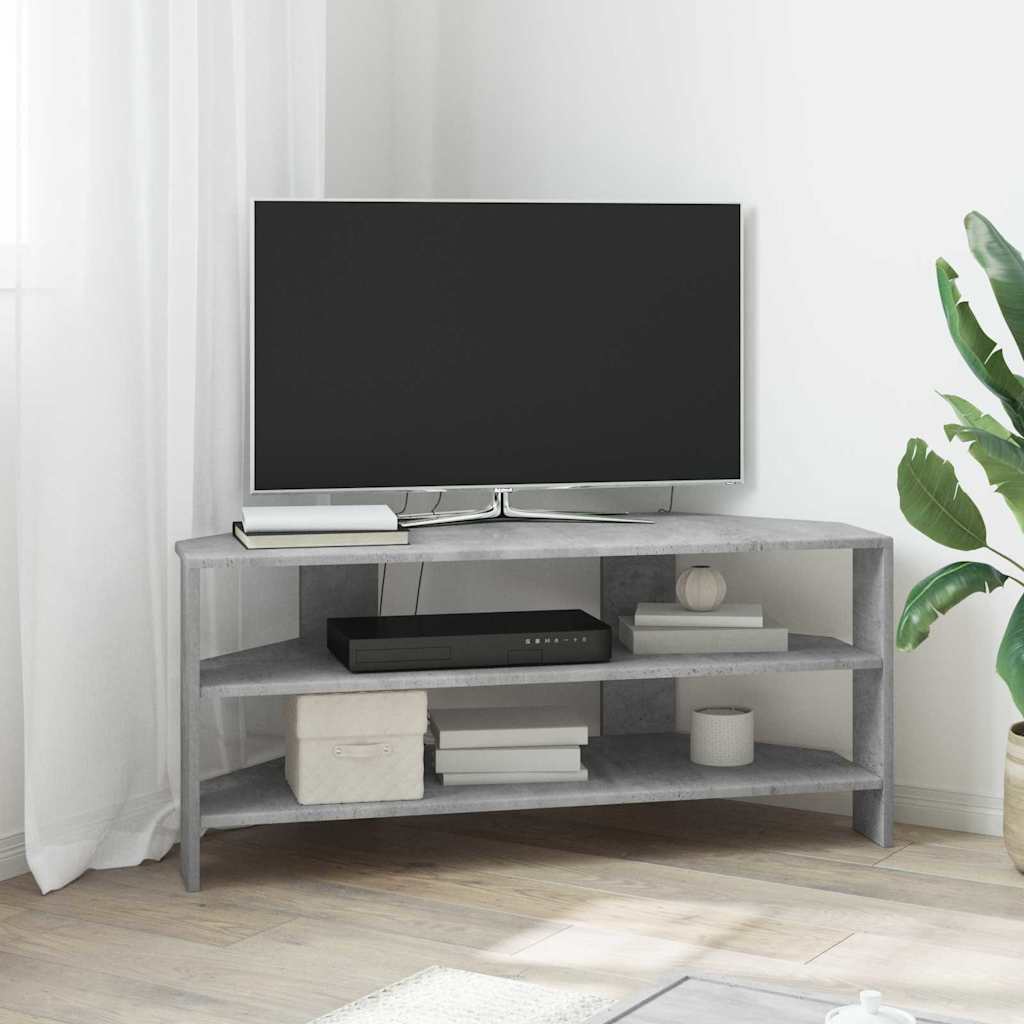 KampinėTVspintelė Betono pilka 102x40,5x45cm Apdirbta mediena