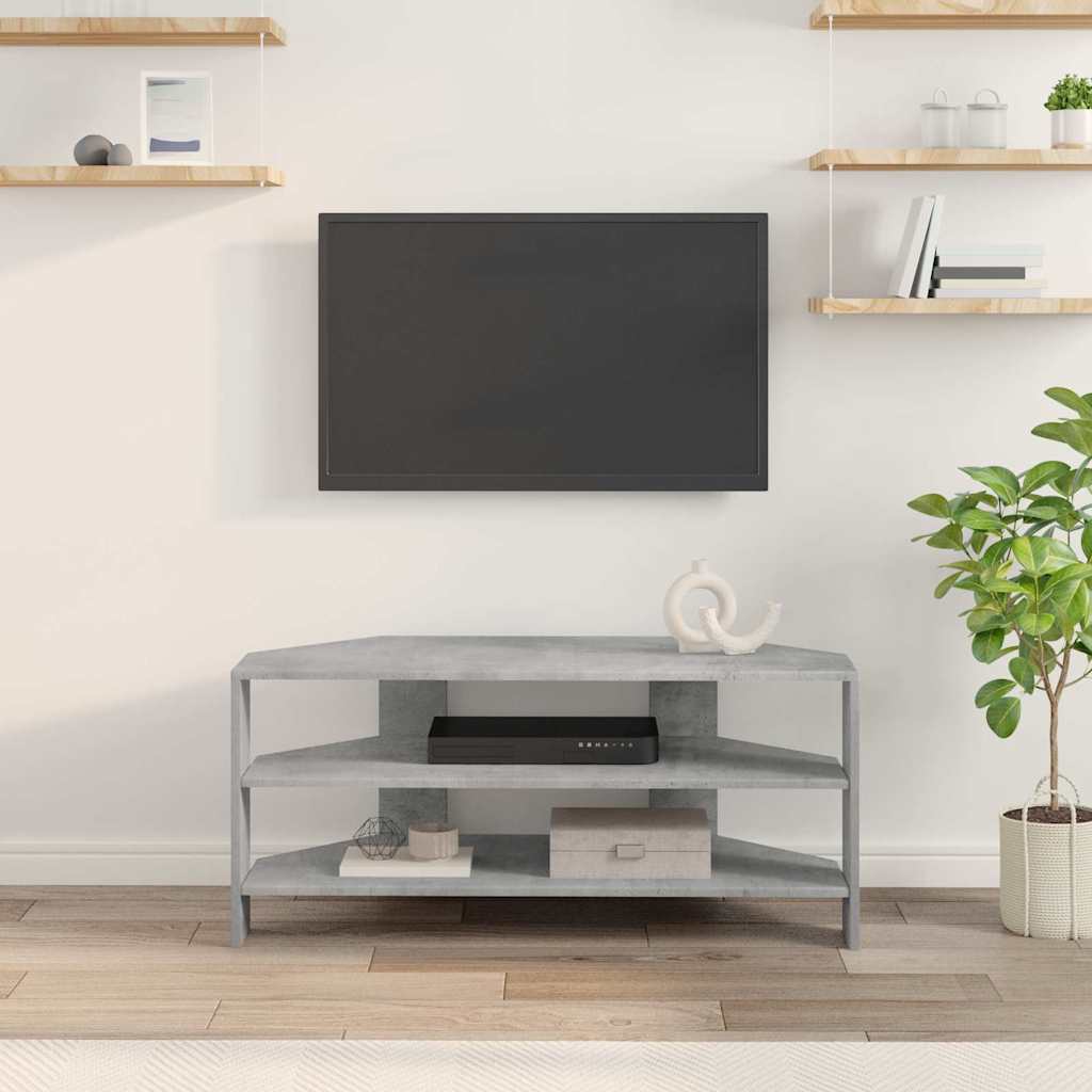 KampinėTVspintelė Betono pilka 102x40,5x45cm Apdirbta mediena