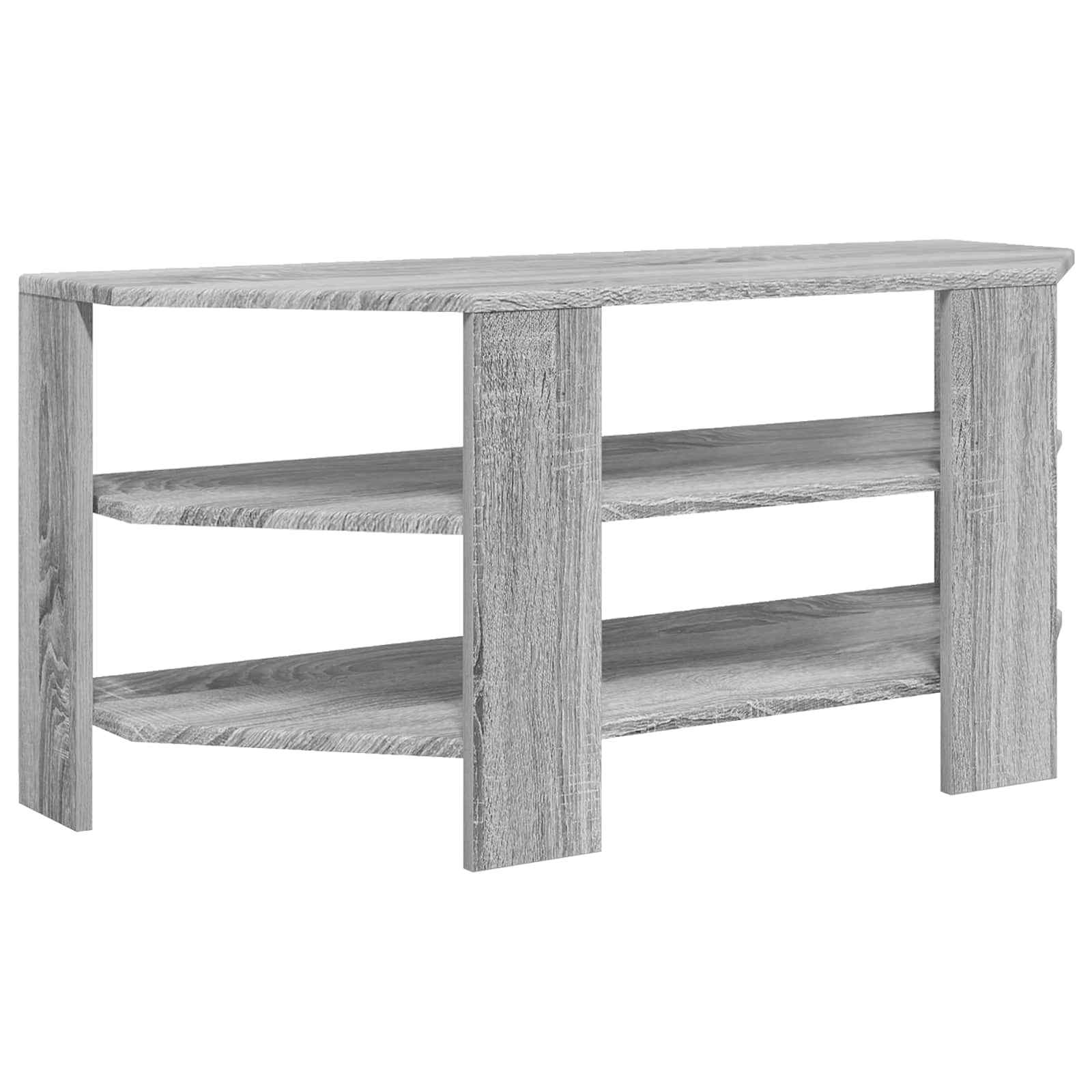 KampinėTVspintelė Pilkas Sonoma 102x40,5x45cm Apdirbta mediena