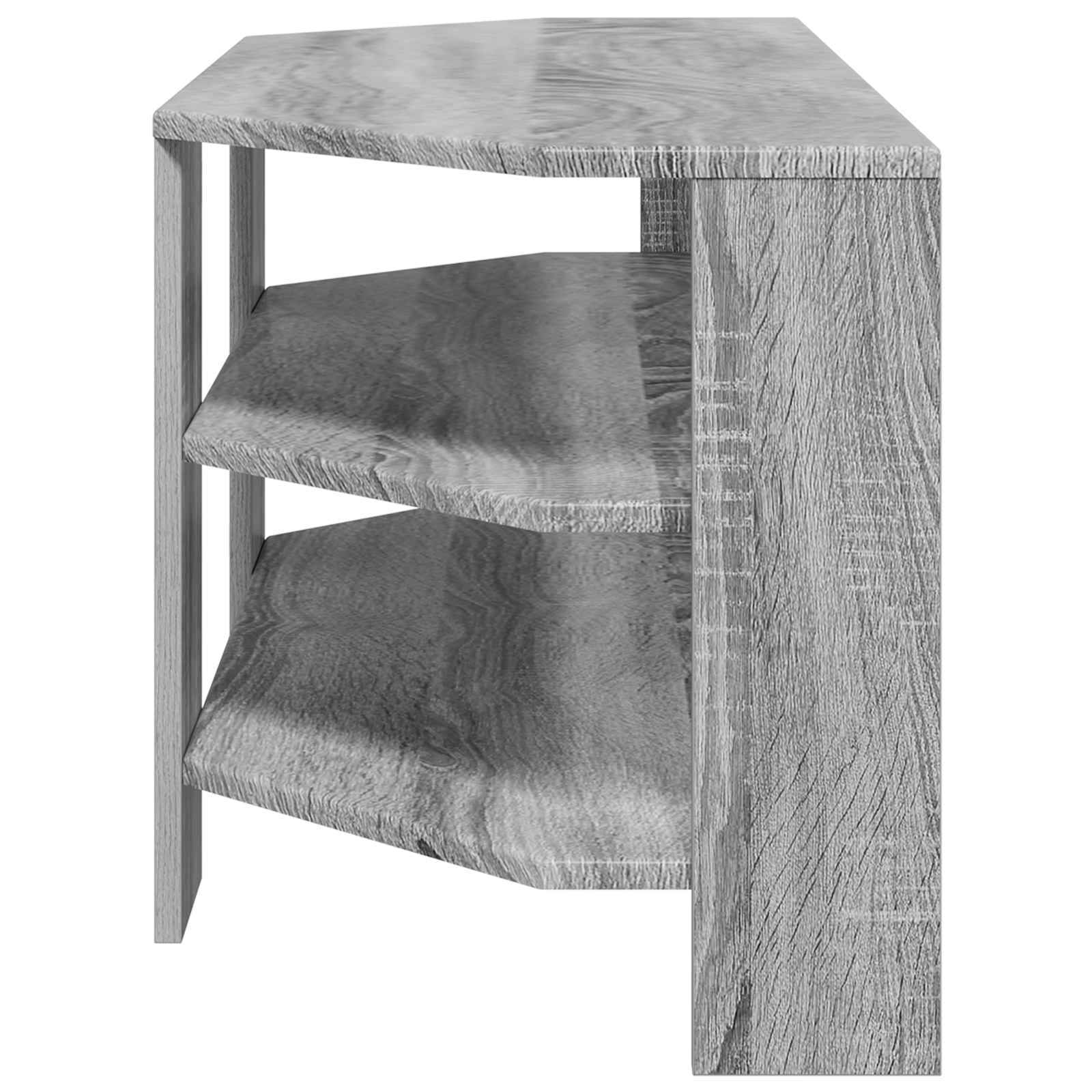 KampinėTVspintelė Pilkas Sonoma 102x40,5x45cm Apdirbta mediena
