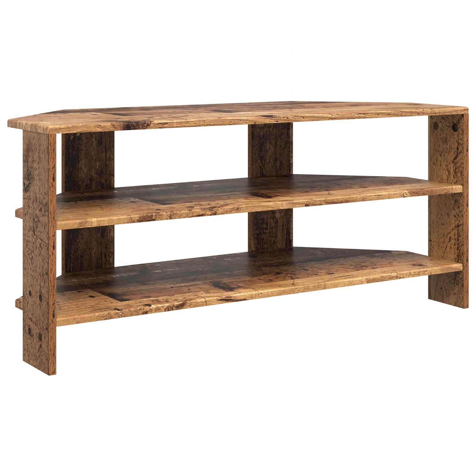 Stūra TV skapītis Antīks koks 102x40,5x45 cm