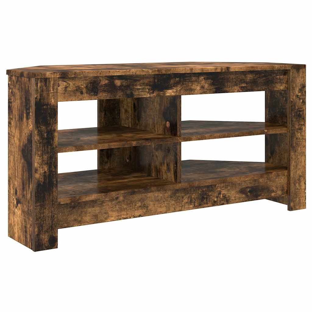 Corner TV Cabinet Smoked Oak 102 x 40.5 x 45 cm