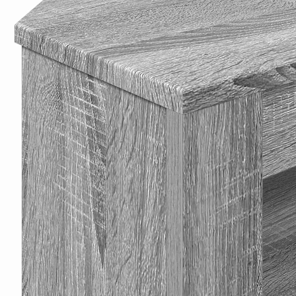 KampinėTVspintelė Pilkas Sonoma 102 x 40,5 x 45 cm