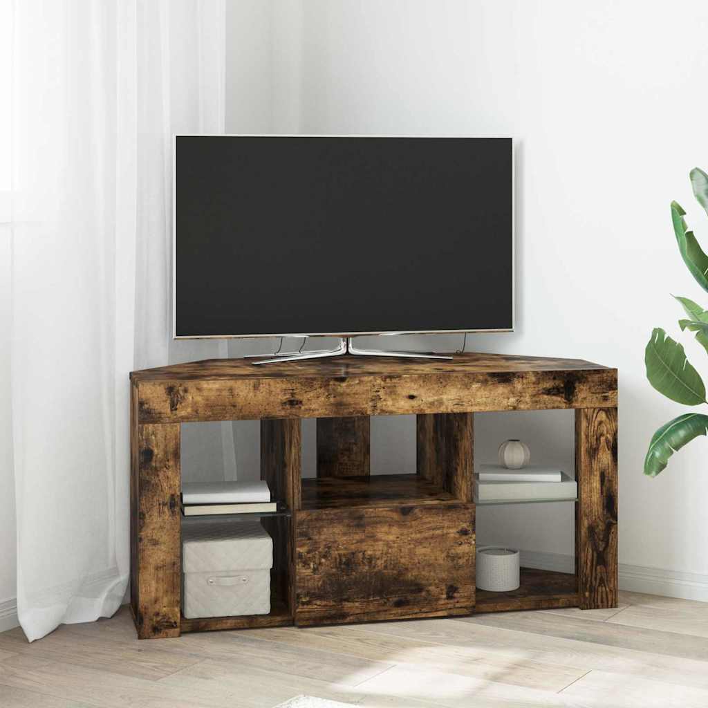 Kampinė LED televizoriaus spinta 100 x 40 x 50 cm