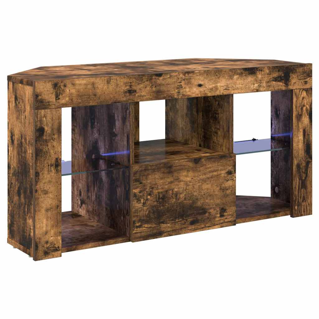 Kampinė LED televizoriaus spinta 100 x 40 x 50 cm