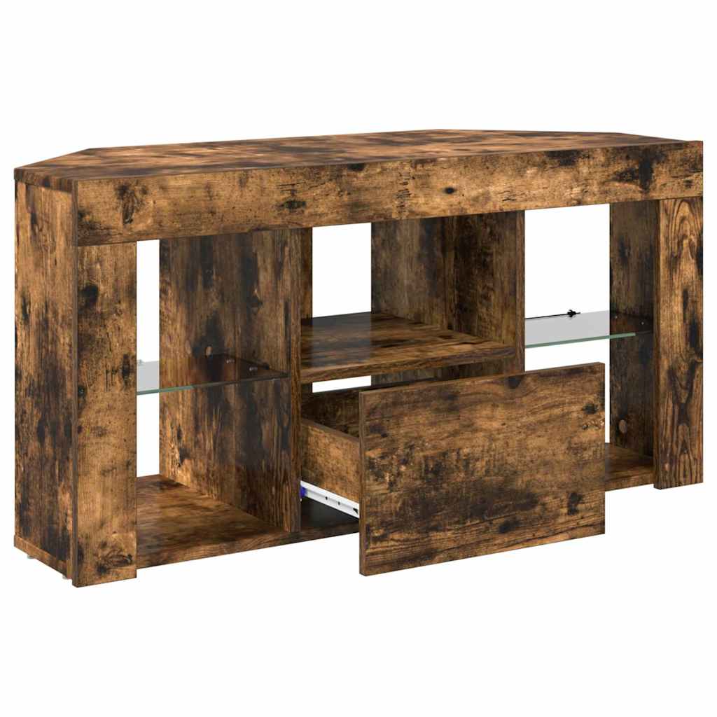 Kampinė LED televizoriaus spinta 100 x 40 x 50 cm
