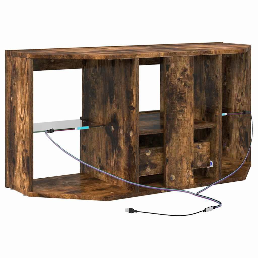 Kampinė LED televizoriaus spinta 100 x 40 x 50 cm
