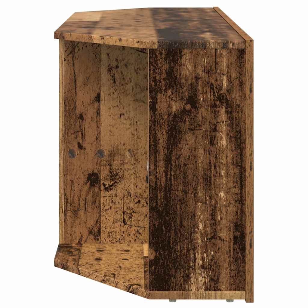 Kampinė LED televizoriaus spinta 100 x 40 x 50 cm Senas medis