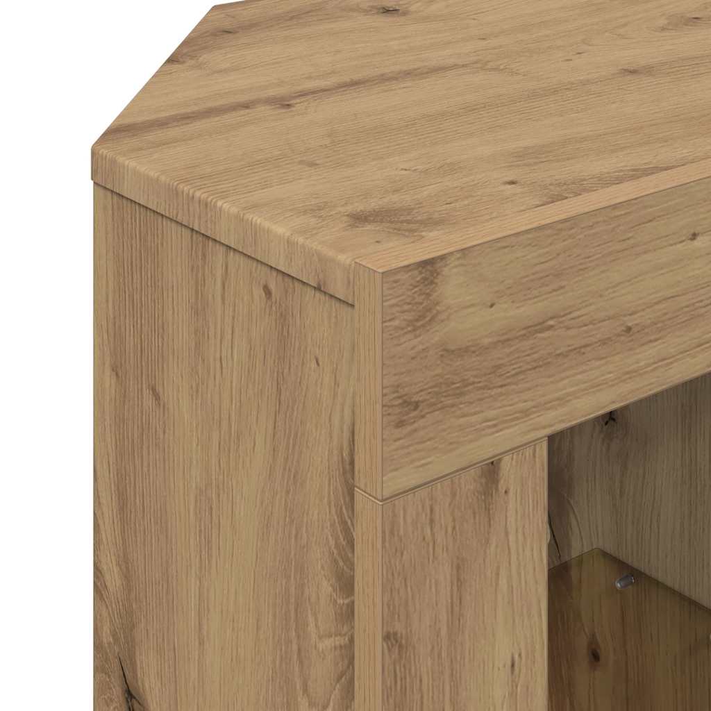 Kampinė LED televizoriaus spinta 100 x 40 x 50 cm