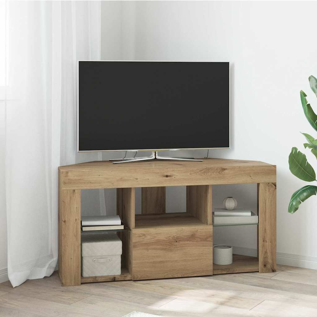 Kampinė LED televizoriaus spinta 100 x 40 x 50 cm