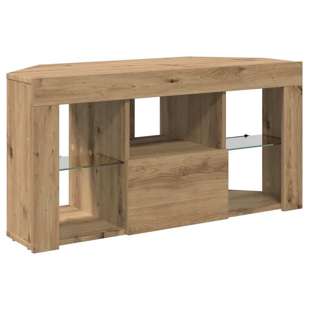 Kampinė LED televizoriaus spinta 100 x 40 x 50 cm