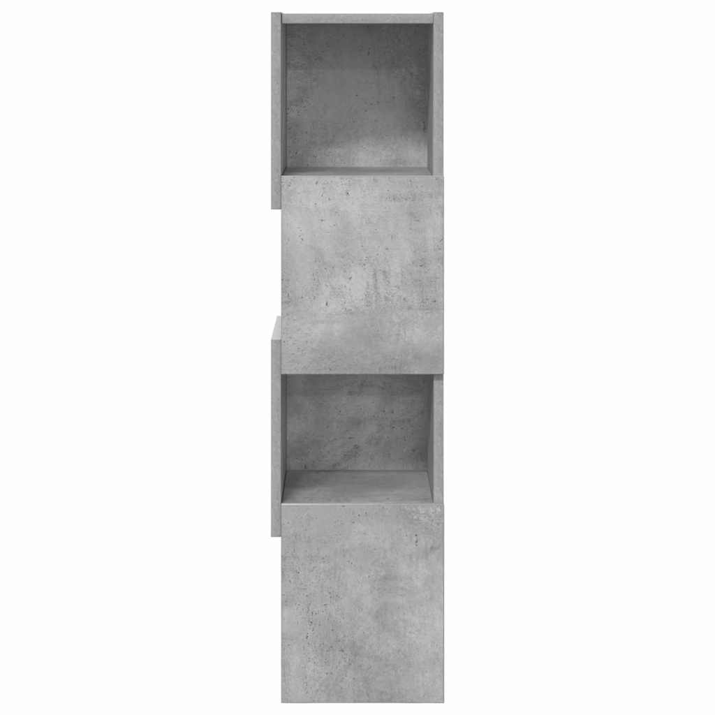 Kampinė spintelė Betono pilka 25,5x25x102cm Apdirbta mediena