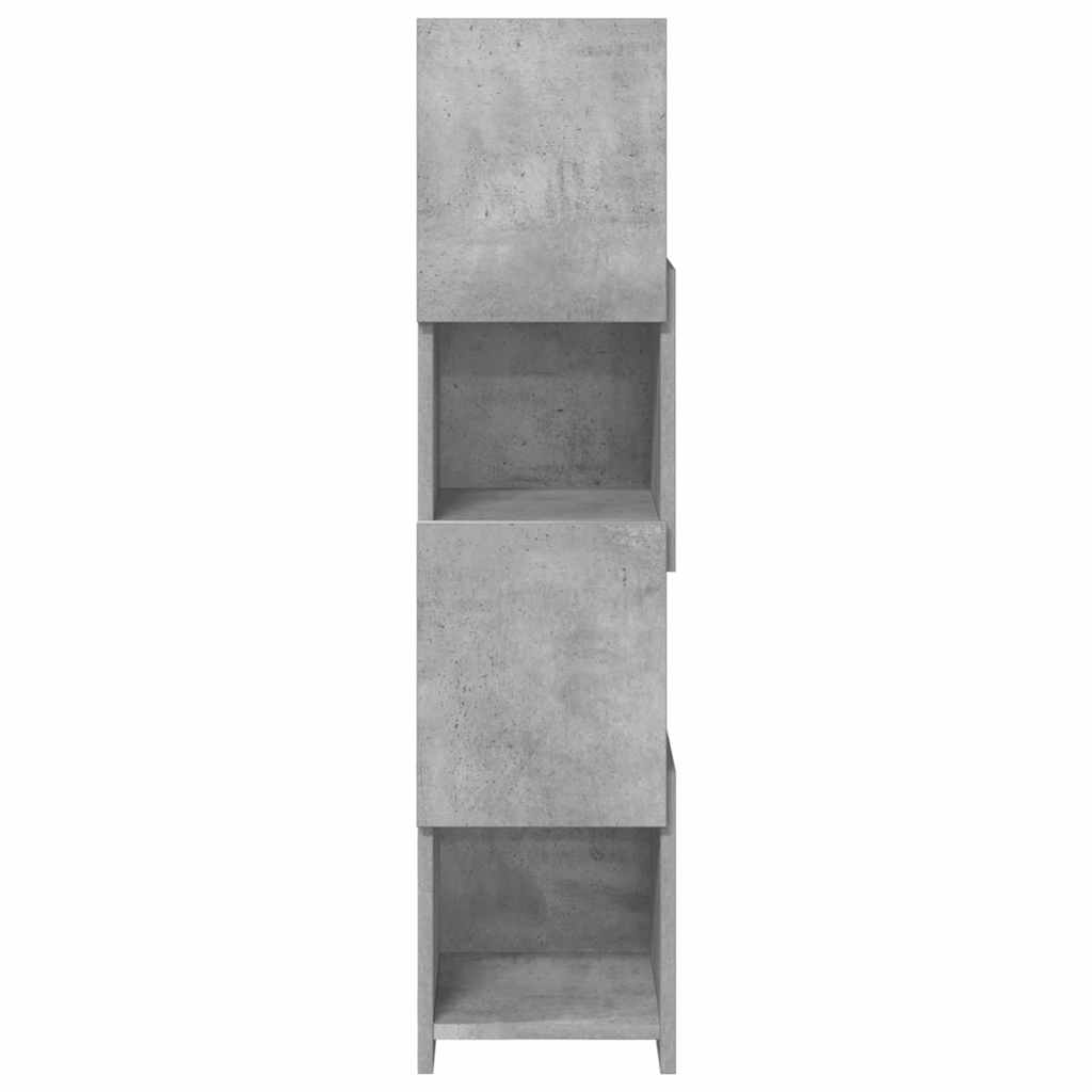 Kampinė spintelė Betono pilka 25,5x25x102cm Apdirbta mediena