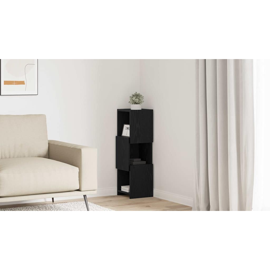 Corner Cabinet White 25.5x25x80cm Engineered Wood