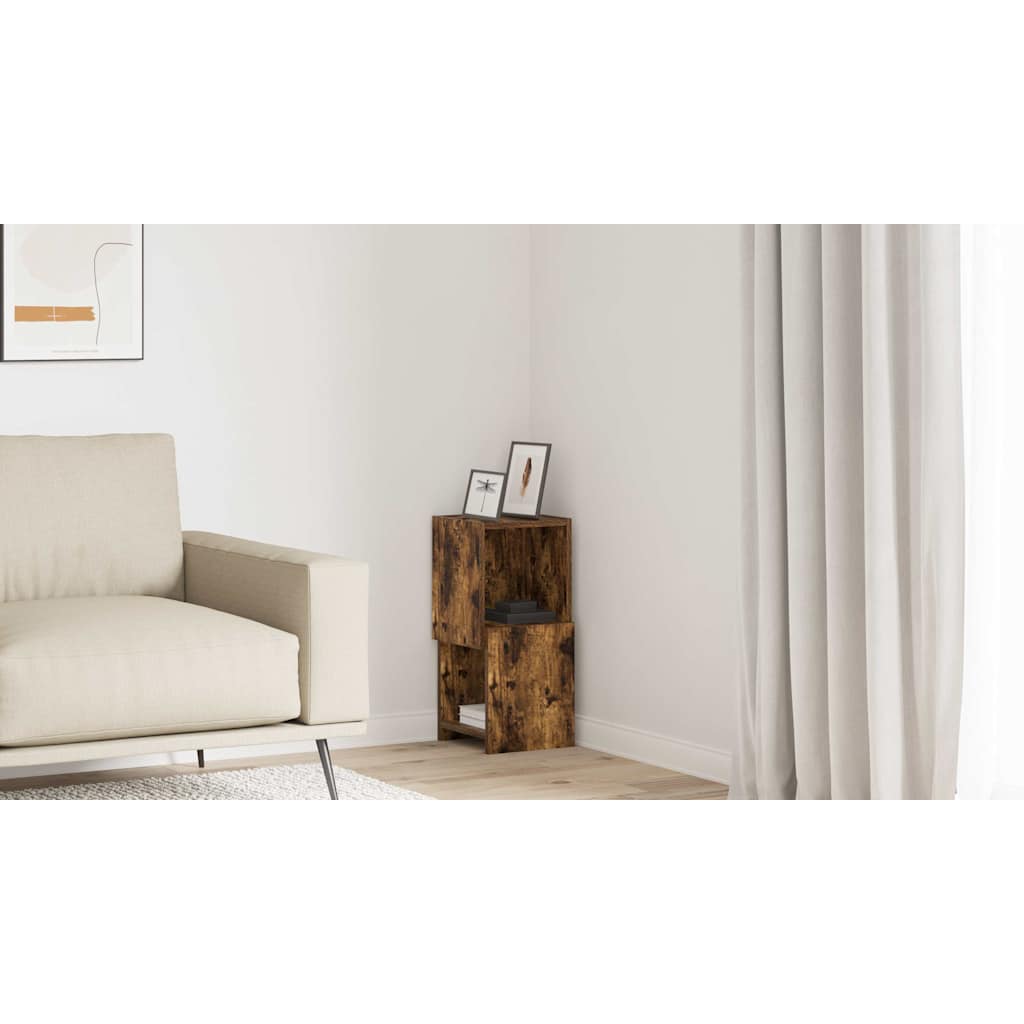 Corner Cabinet White 25.5x25x55cm Engineered wood
